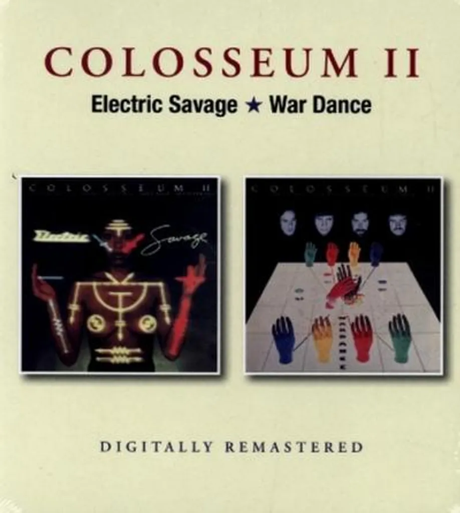 CD Audio Colosseum II Electric Savage et War Dance Musique Fusion
