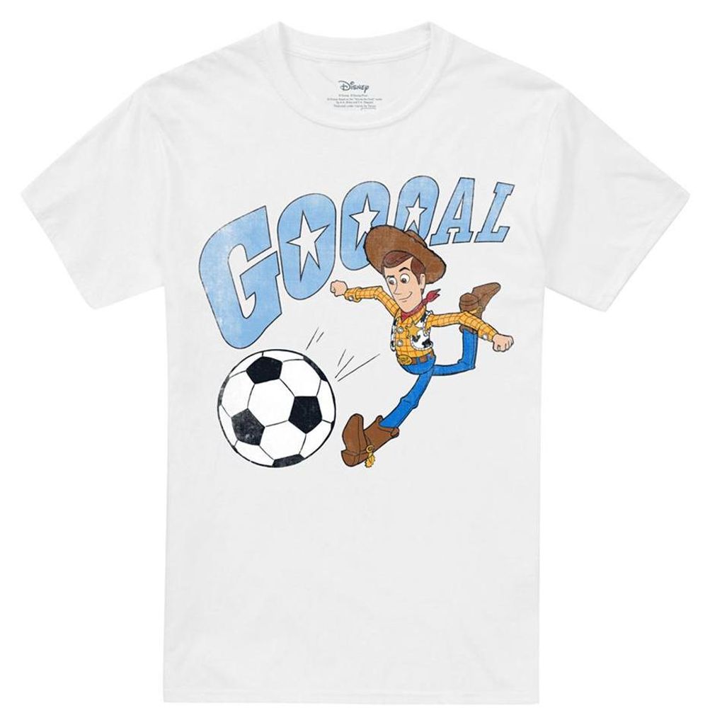 Toy Story - "Goal" T-Shirt für Herren/Damen Uni TV34748 (4XL) (Weiß)