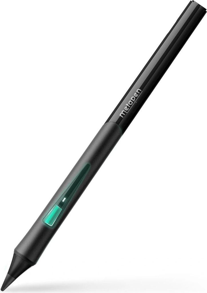 Metapen Pencil D1 Eingabestift Bluetooth USB-C 0,1 mm Schwarz