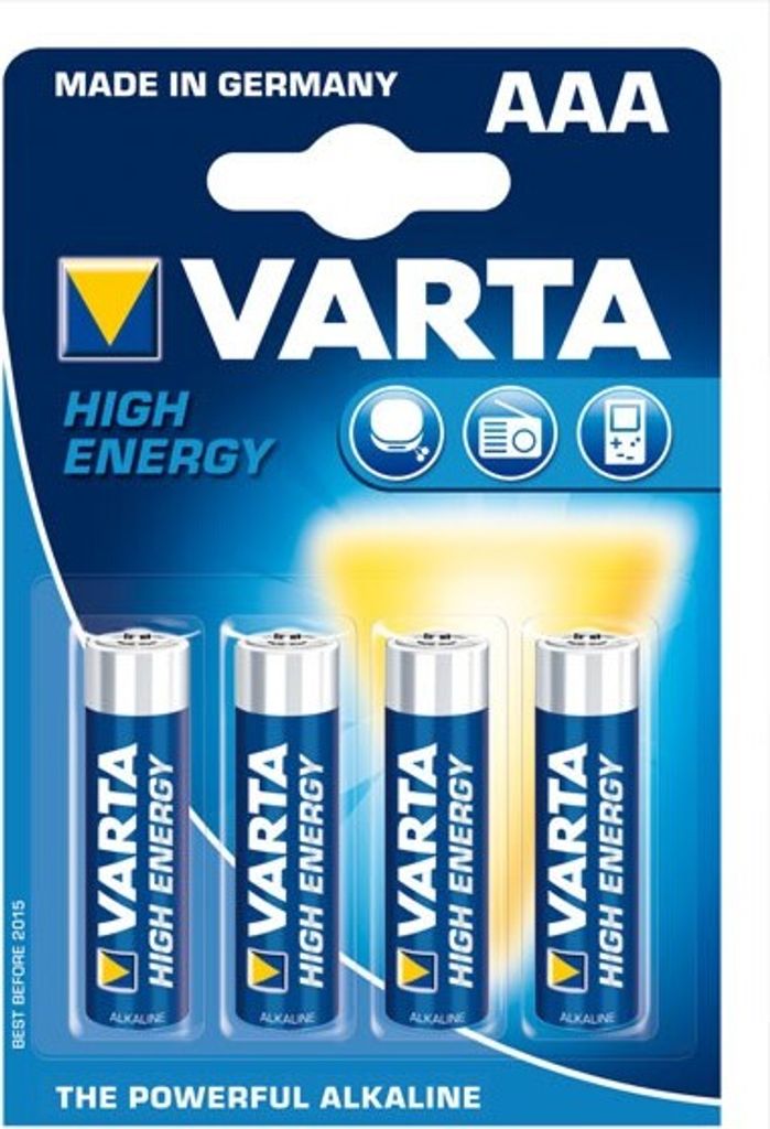 Microbatterie VARTA AAA 4903 Longlife Power, 74517