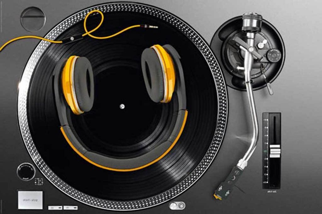 Empireposter Steez Turntable Smile Musik-Poster Kunstdruck 91,5x61 cm
