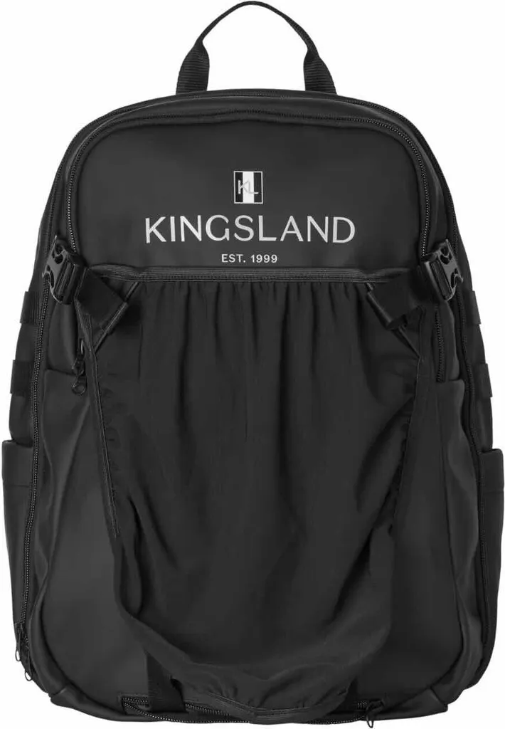 Kingsland Groom Backpack Black One Size - Sac à dos équitation robuste - 4