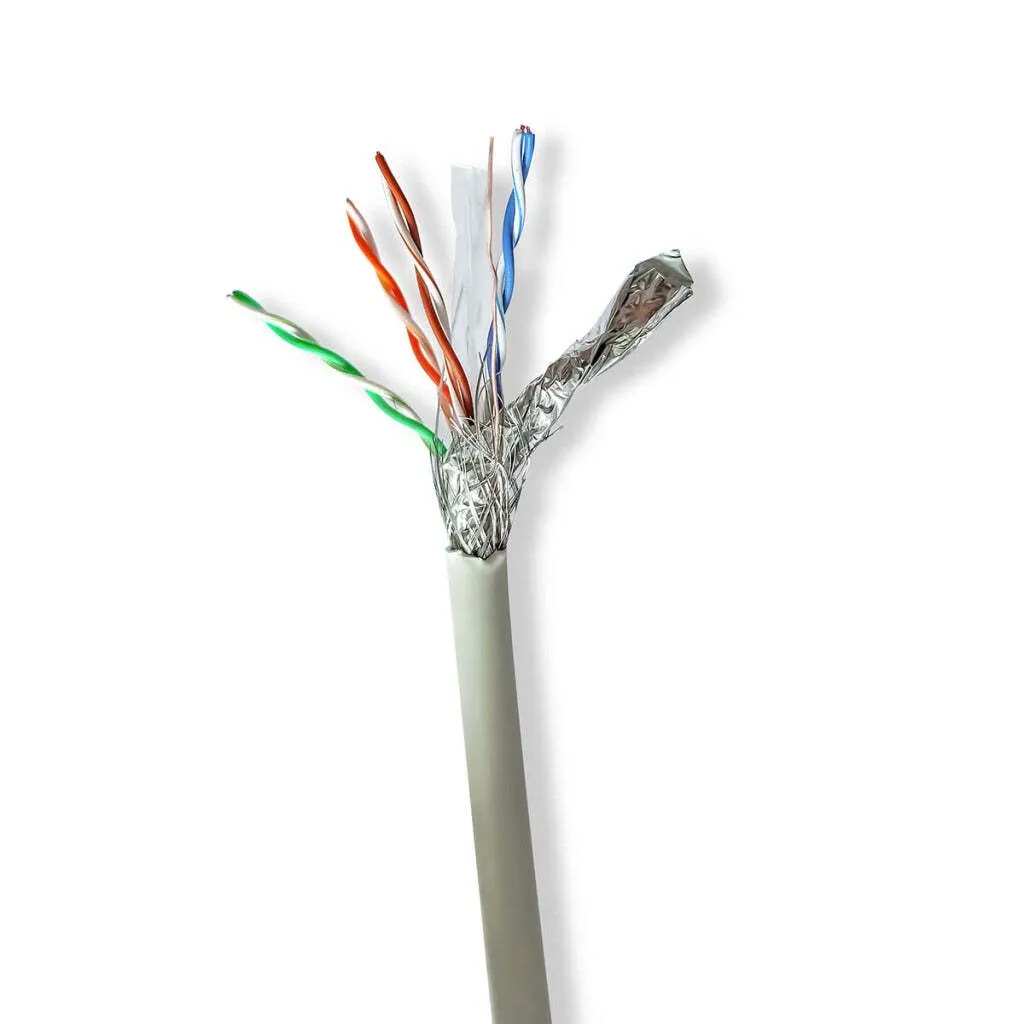 Câble CAT6 S/FTP 100m Cuivre Nu : Finissez-en avec les Interférences