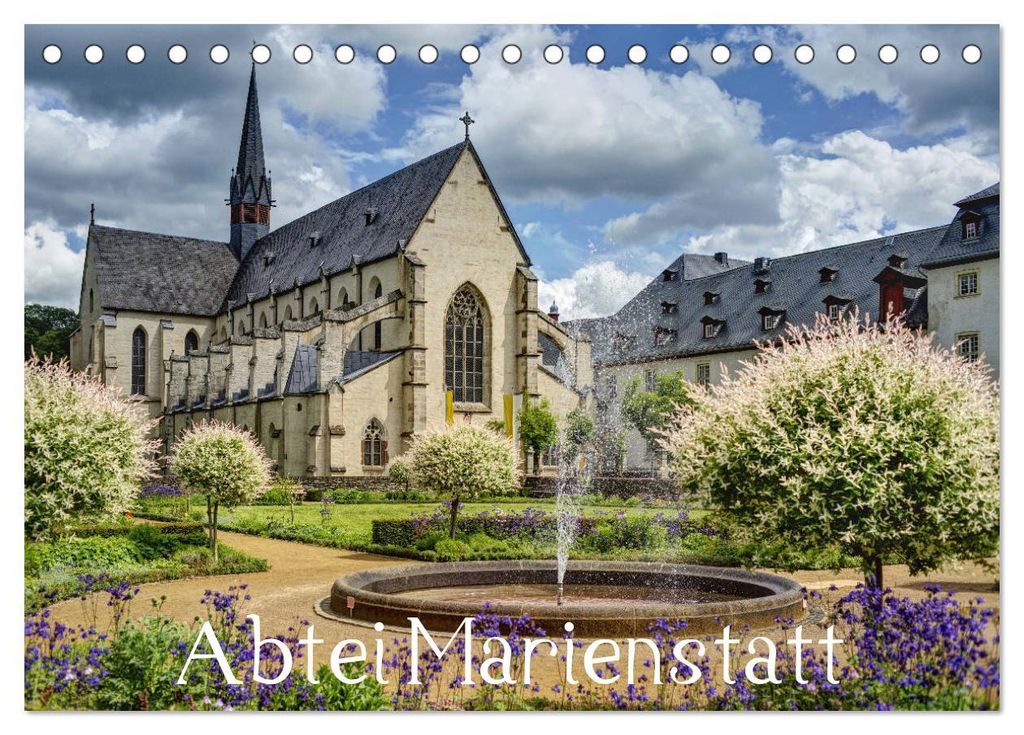 Abtei Marienstatt (Tischkalender 2027 DIN A5 quer), CALVENDO Monatskalender