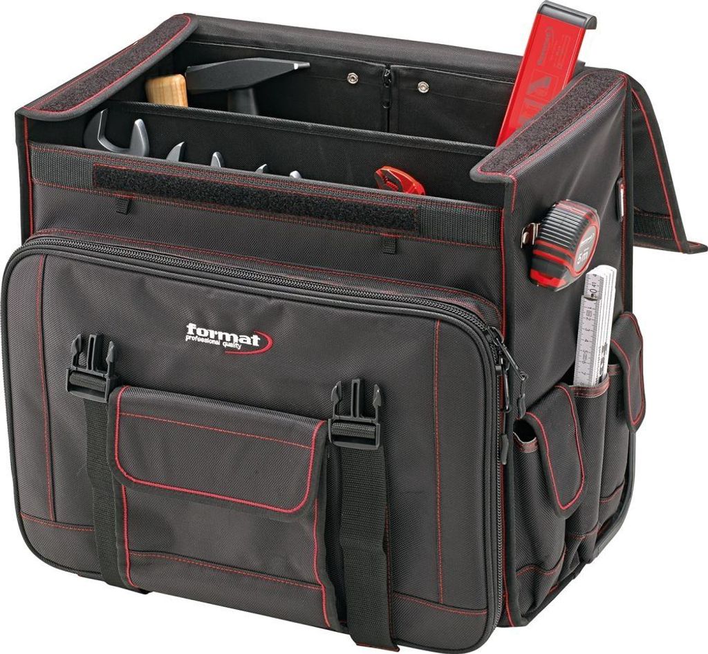 FORMAT Werkzeugtasche mit Rollen 460x340x450mm Produktbild 