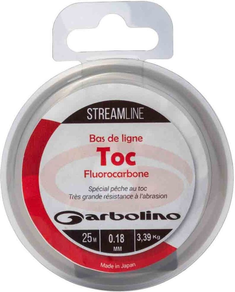 Garbolino Stream Bl Flurocarbon 25 M Rot 0.160 mm Rot 0.160 mm