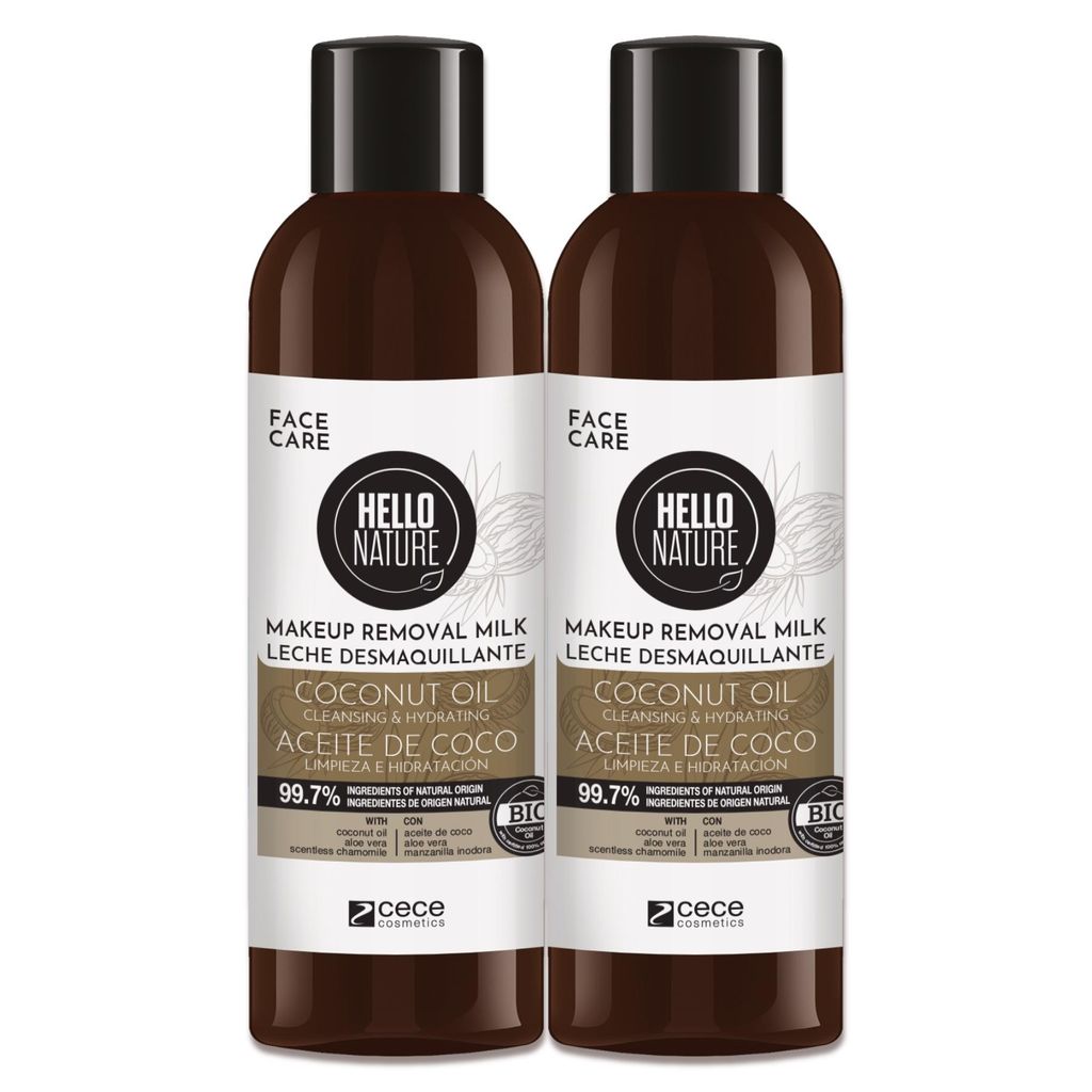 Reinigungsmilch Cocos Make-up Entferner Makeup Removal Cleansing Milk Bio Vegan, 2x 180ml