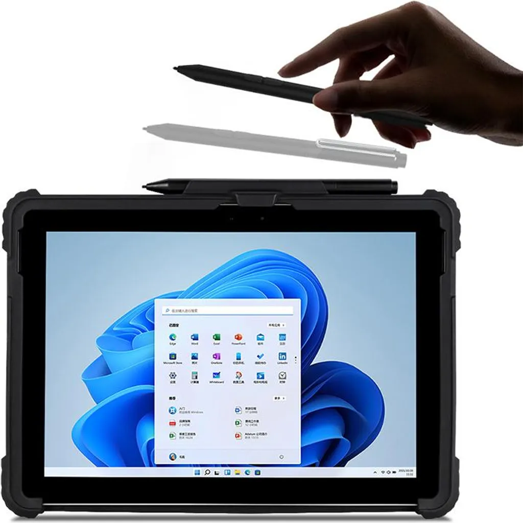 Coque antichoc Surface Go 4/3/2/1 transparente et sangle ajustable