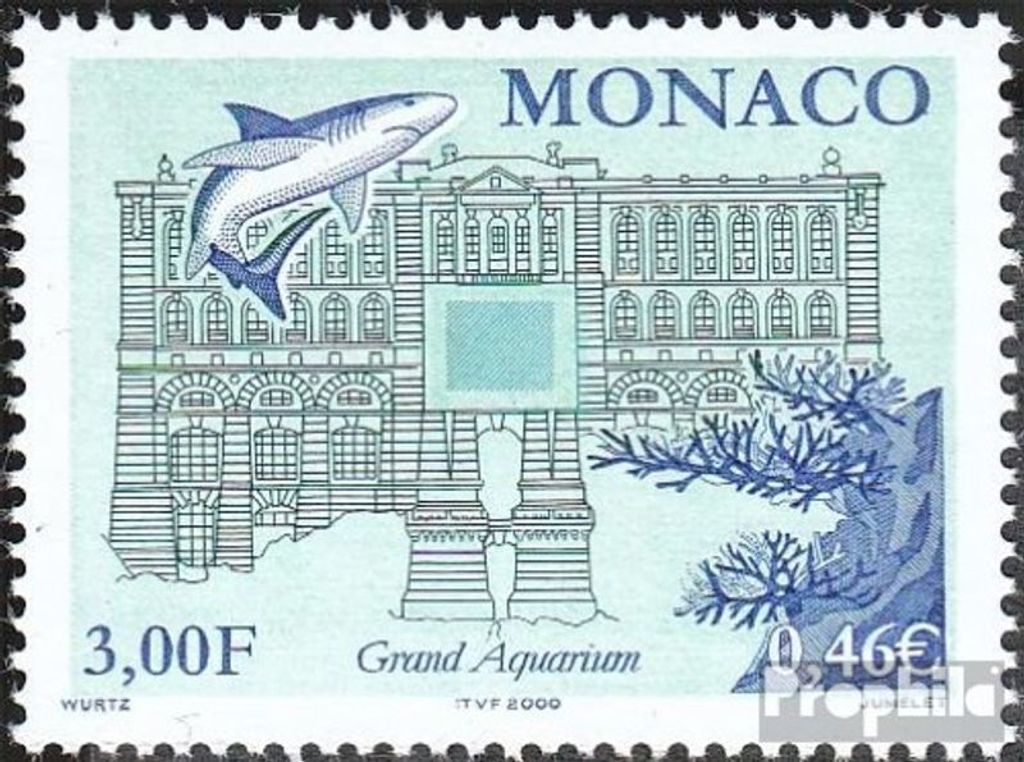 Briefmarken Monaco 2000 Mi 2520 (kompl.Ausg.) postfrisch Produktbild 