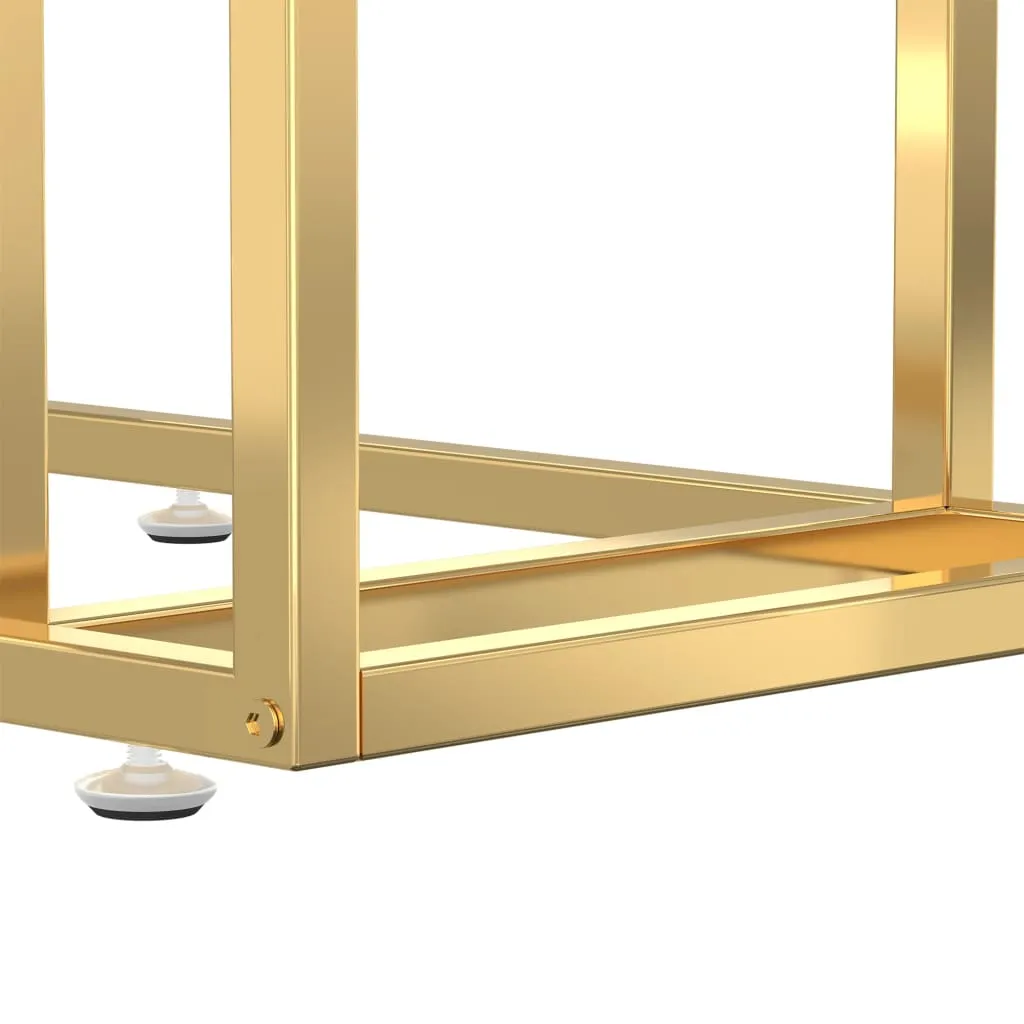 Bout de canapé design en verre transparent pour ordinateur et décoration - 12