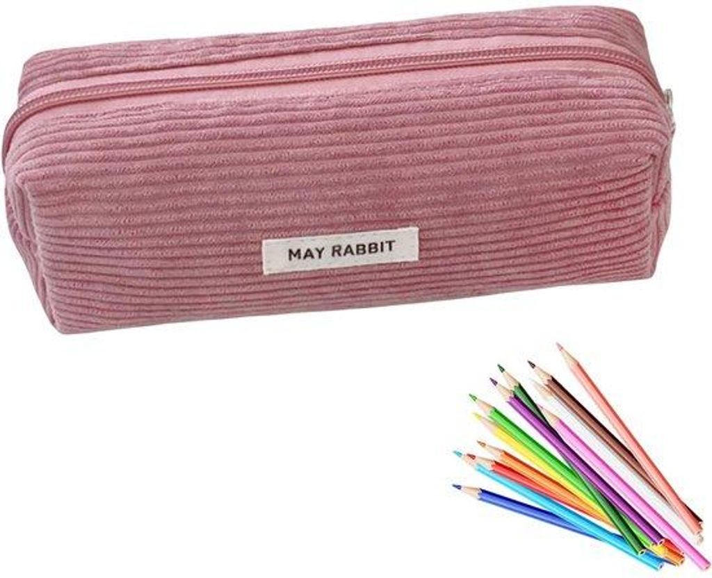 Das Mädchen-Unterrichts-Accessoire - Ein unverzichtbarer Rucksack für junge Frauen, ausgeführt in Corduroy-Stoff, perfekt für den Schulweg oder...