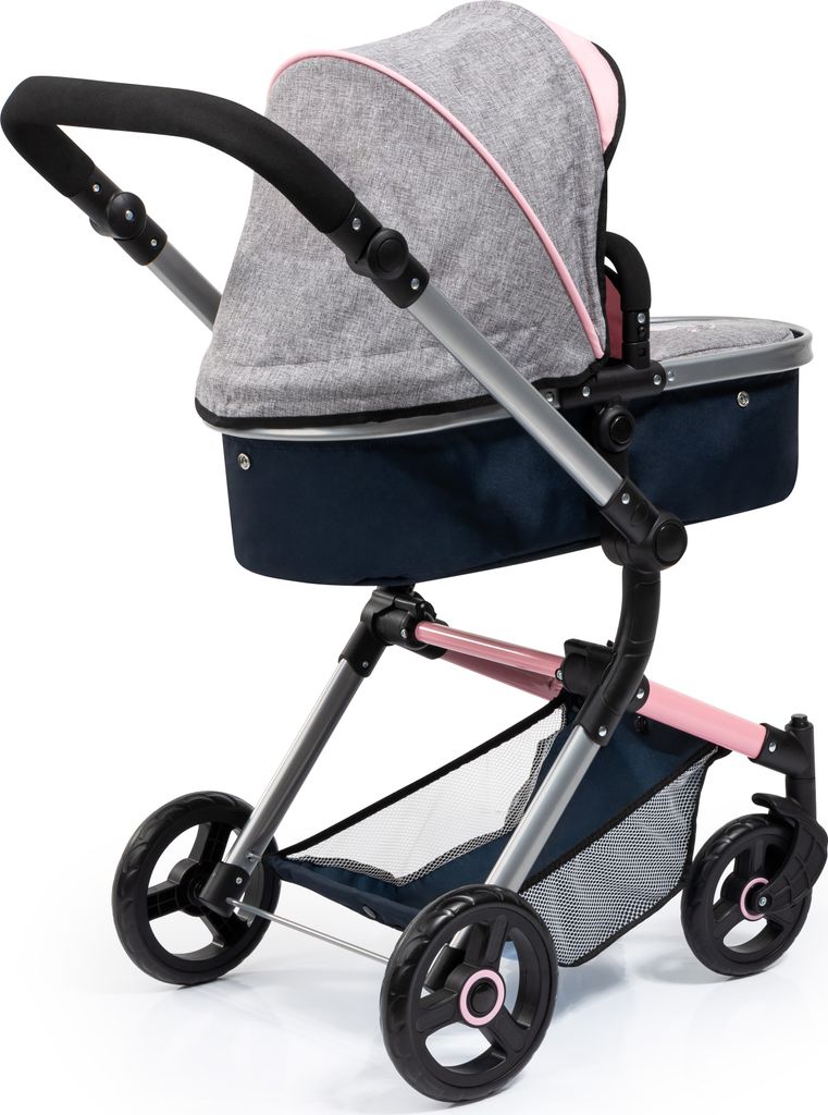Bayer Design 18427AA Kočárek pro panenky Neo Vario, šedý, Obrázek produktu 3