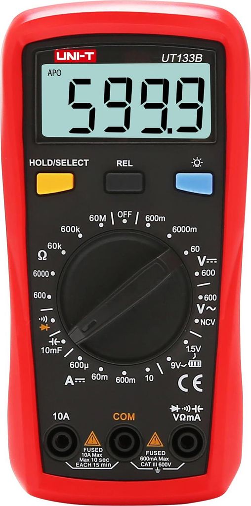Uni-T UT133B Multimeter-Batterietest Produktbild 
