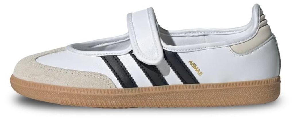 adidas Samba Jane White Black Gum - 38 2/3 Größe: 38 2/3 Produktbild 