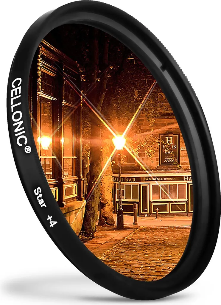 Filtro Ottico Stella 6 Punti CELLONIC - Controllo Luce e Riflessi