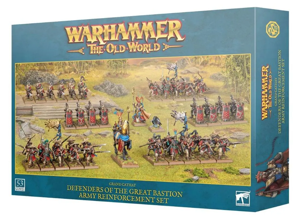Figurines Cathay Warhammer The Old World Défenseurs Grand Bastion