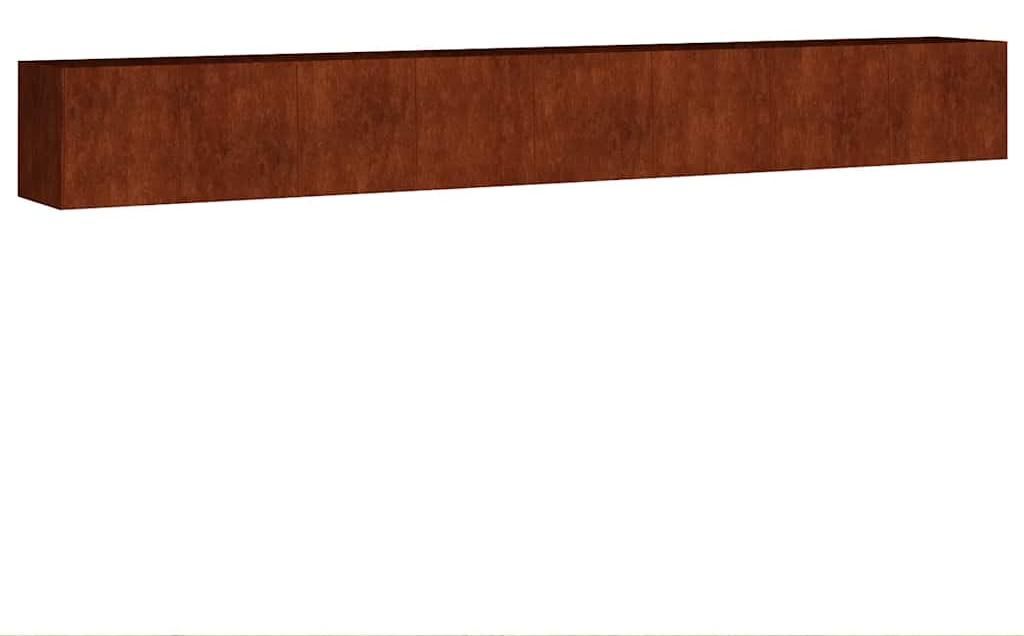 vidaXL Zvýšené lôžko 360x40x40 cm Corten oceľ Obrázok produktu 