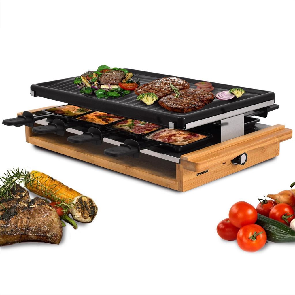 8-częściowy grill raclette | grill stołowy | patelnie | Zdjęcie produktu 