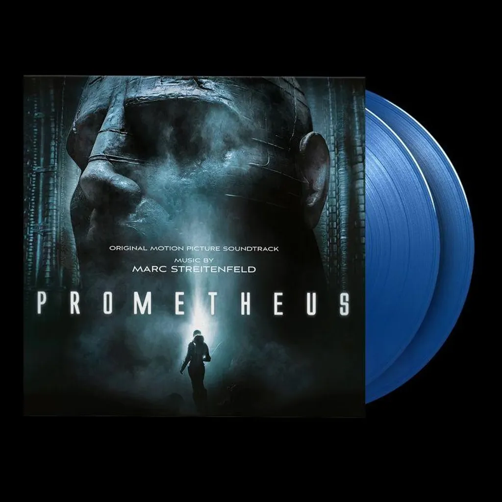 Musique du Film Prometheus en Vinyle Bleu 180g - Objet de Collection LP