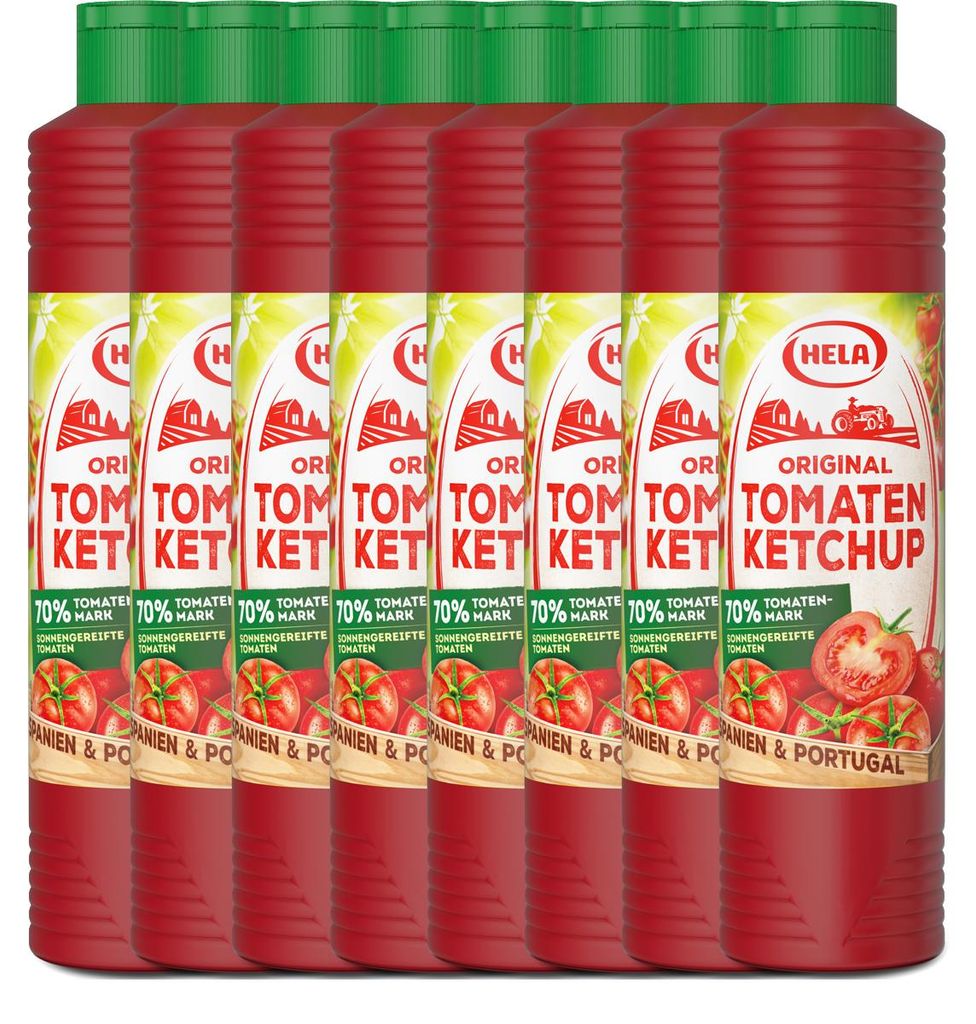 Hela Tomaten Ketchup mit natürlich fruchtigem Aroma 800ml Produktbild 