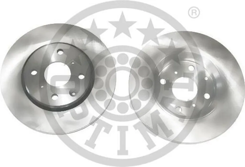 2 disques de frein OPTIMAL BS-7652C pour PEUGEOT 108 avant 247mm