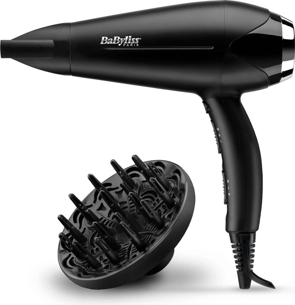 BaByliss D572DE Suszarka do włosów 2200 W Czarny Zdjęcie produktu 2