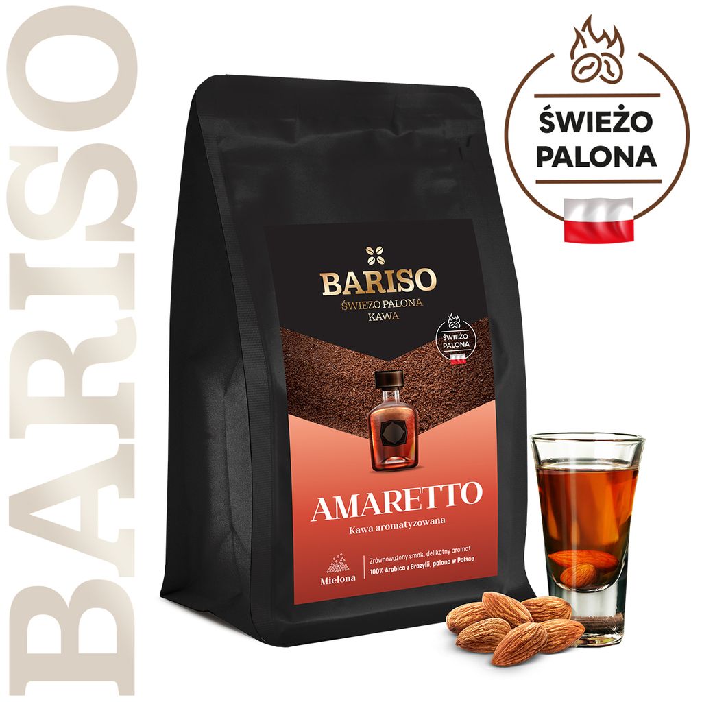 Kawa mielona BARISO AMARETTO 200g Zdjęcie produktu 