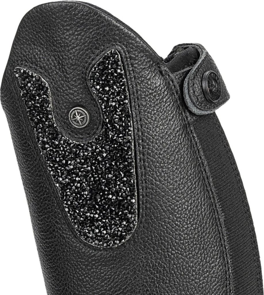 Suedwind Patches Applikationen für Kinder Reitstiefel Nova Kids Fun Leather black , Suedwind_Stiefel:Light Rose Glitter