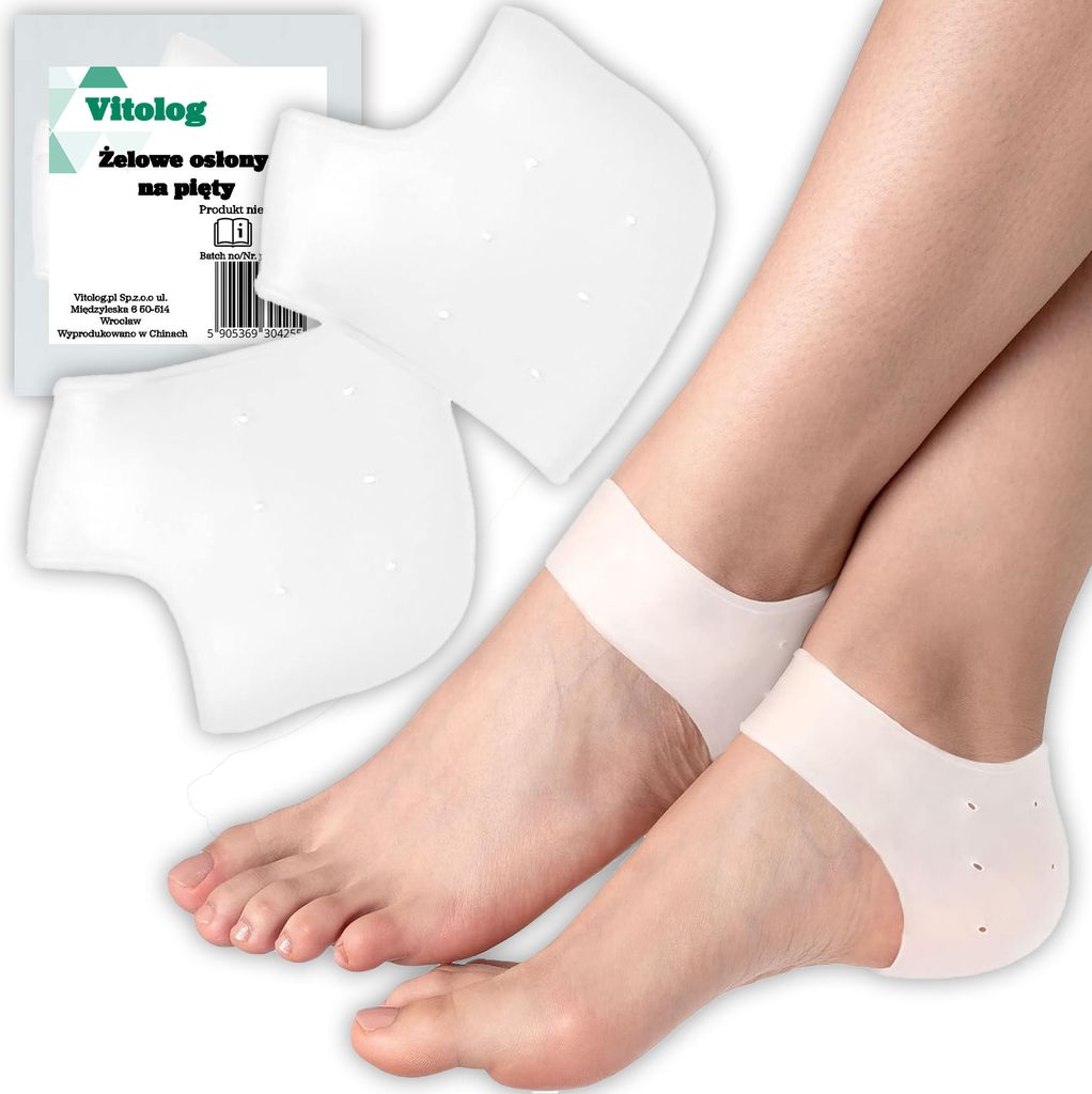 Ochranný gél na poškodené, popraskané a suché päty 2 kusy Obrázok produktu 