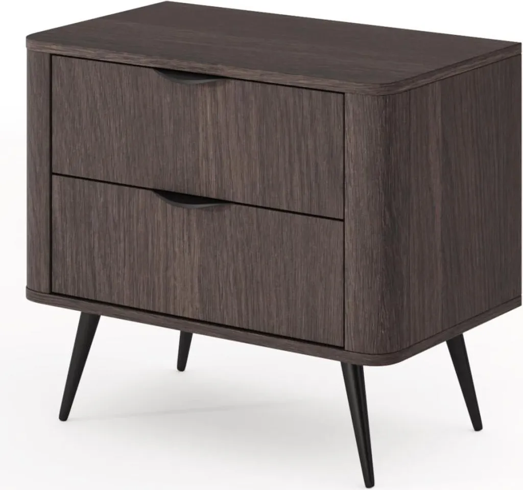Meuble de chevet Veris FURNLUX 63cm pour gagner de la place nuit