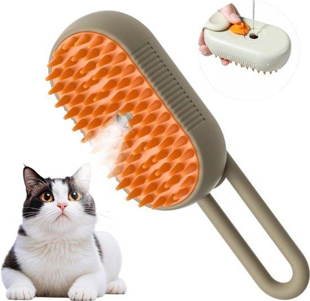 Kleine 3-in-1 Massagebürste Stoomdusche Set