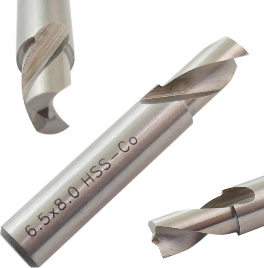 Foret spécial soudures HSS 6,5x45 mm avec mandrin 8 mm ultra résistant