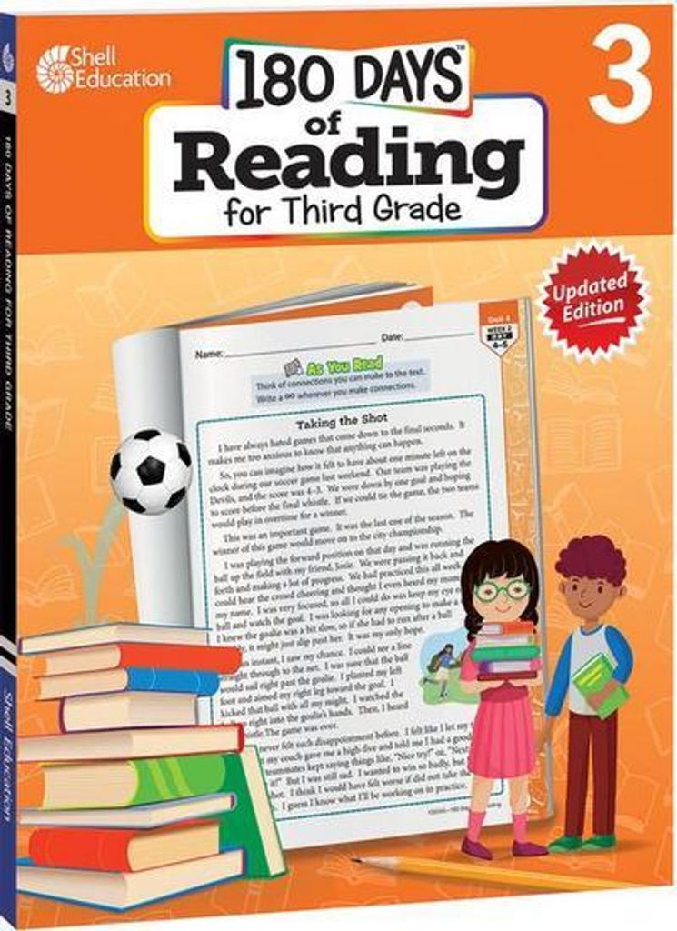 180 Days Reading for Third Grade, 2. Auflage