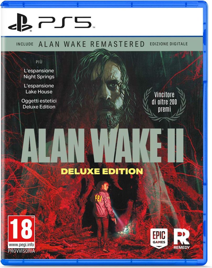 Epic Games Alan Wake 2 Deluxe Edition Deutsch, Englisch, Spanisch, Französisch, Japanisch PlayStation 5