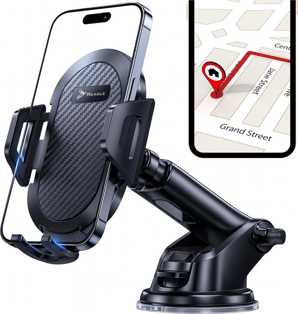 Supporto Auto Per Telefono Parabrezza Cruscotto Auto Immagine del prodotto 