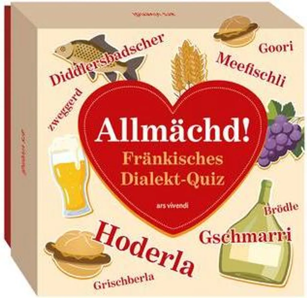 Allmächd Jeu de Quiz sur le Dialecte Franconien pour Soirées Culturelles