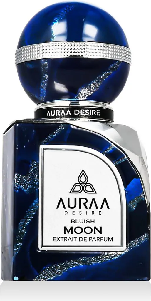 Parfum Auraa Desire Bluish Moon - Extrait Longue Tenue avec Notes Boisées
