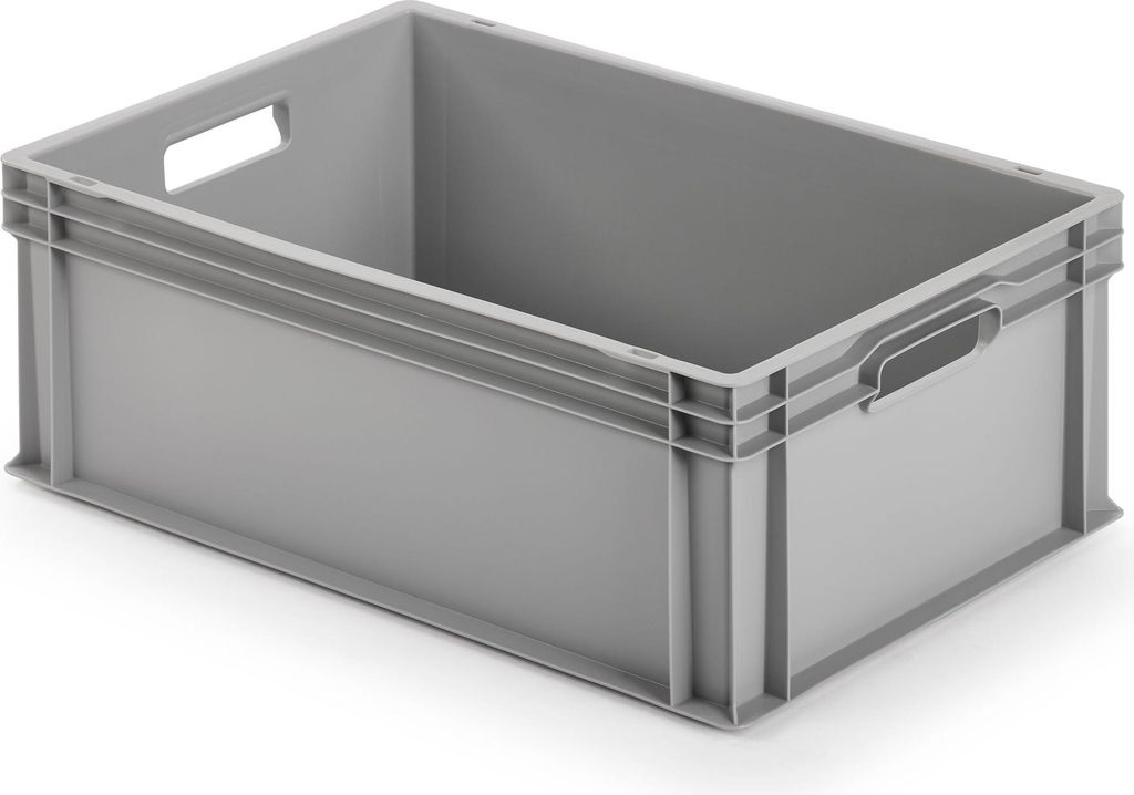 ALUTEC Kunststoffbehälter 60x40x22 cm Stapelbox Stapelkiste Produktbild 