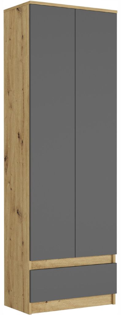 Regál 60 cm skříň 2 dveře 1 zásuvka FRAMIRE B-4 artisan mix Obrázek produktu 