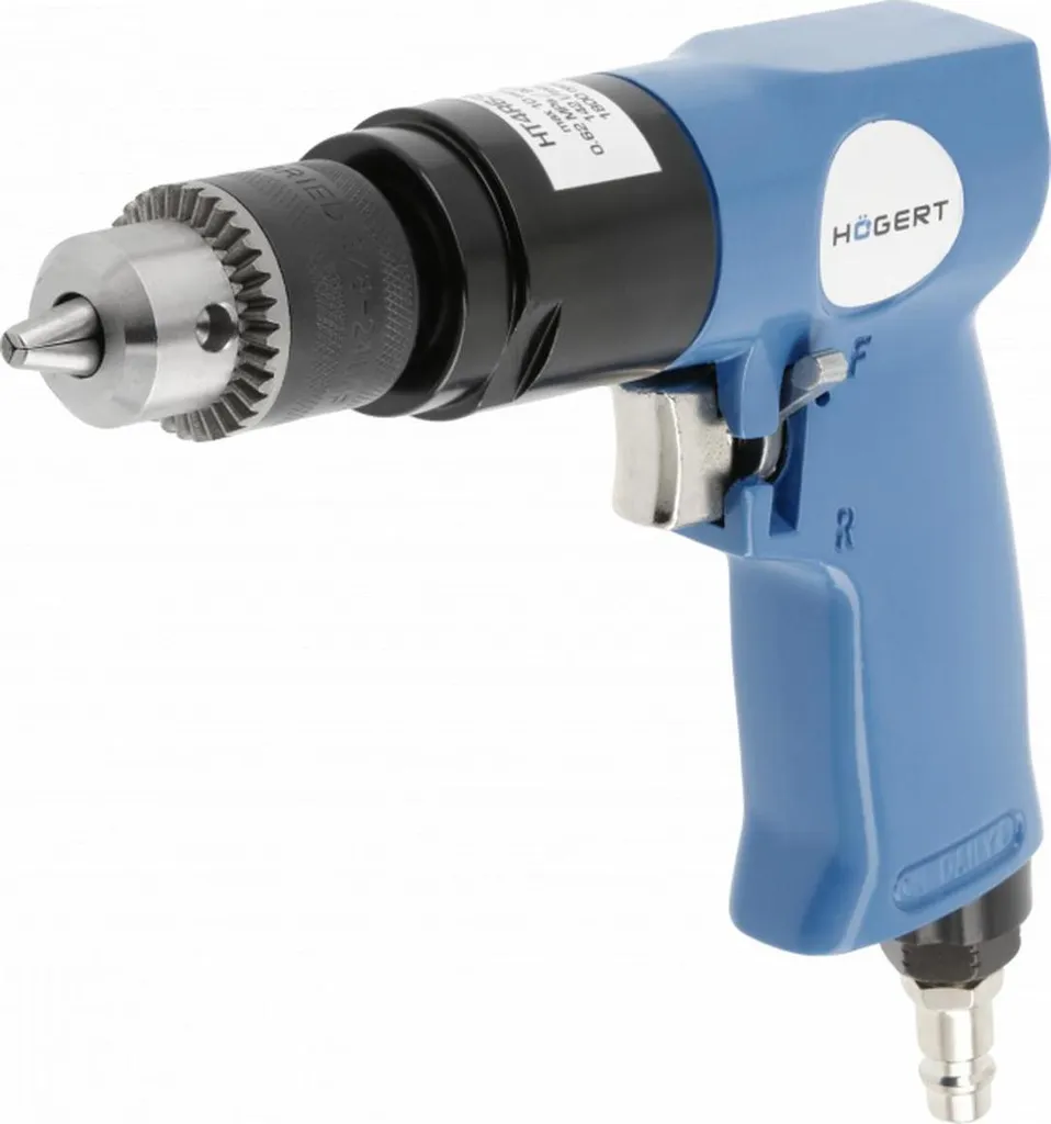 HOGERT HT4R635 Trapano Pneumatico 10mm 1800 Giri | Alta Efficienza