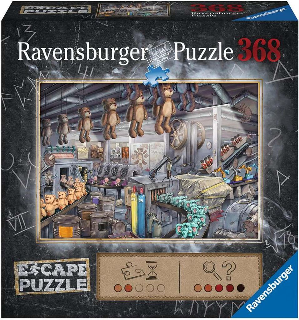 Ravensburger Escape Room Puzzle Spielzeugfabrik 368st.