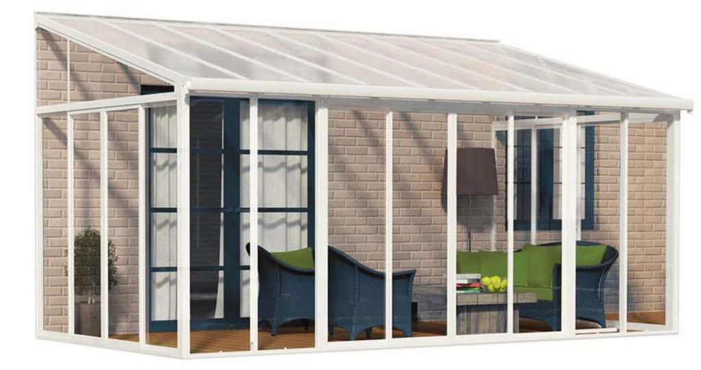 Palram - Canopia Aluminium Kaltwintergarten Sanremo Weiß Produktbild 