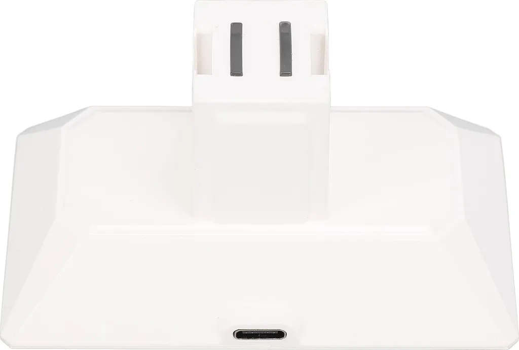 Caricabatterie Joy-Con Switch Bianco: Stazione Ricarica 2 Controller Tipo C