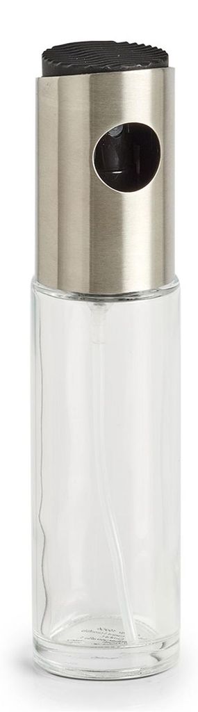 Zeller Essig-/Öl-Sprüher, 100ml, Glas/Edelstahl Ø4x17,5 Produktbild 