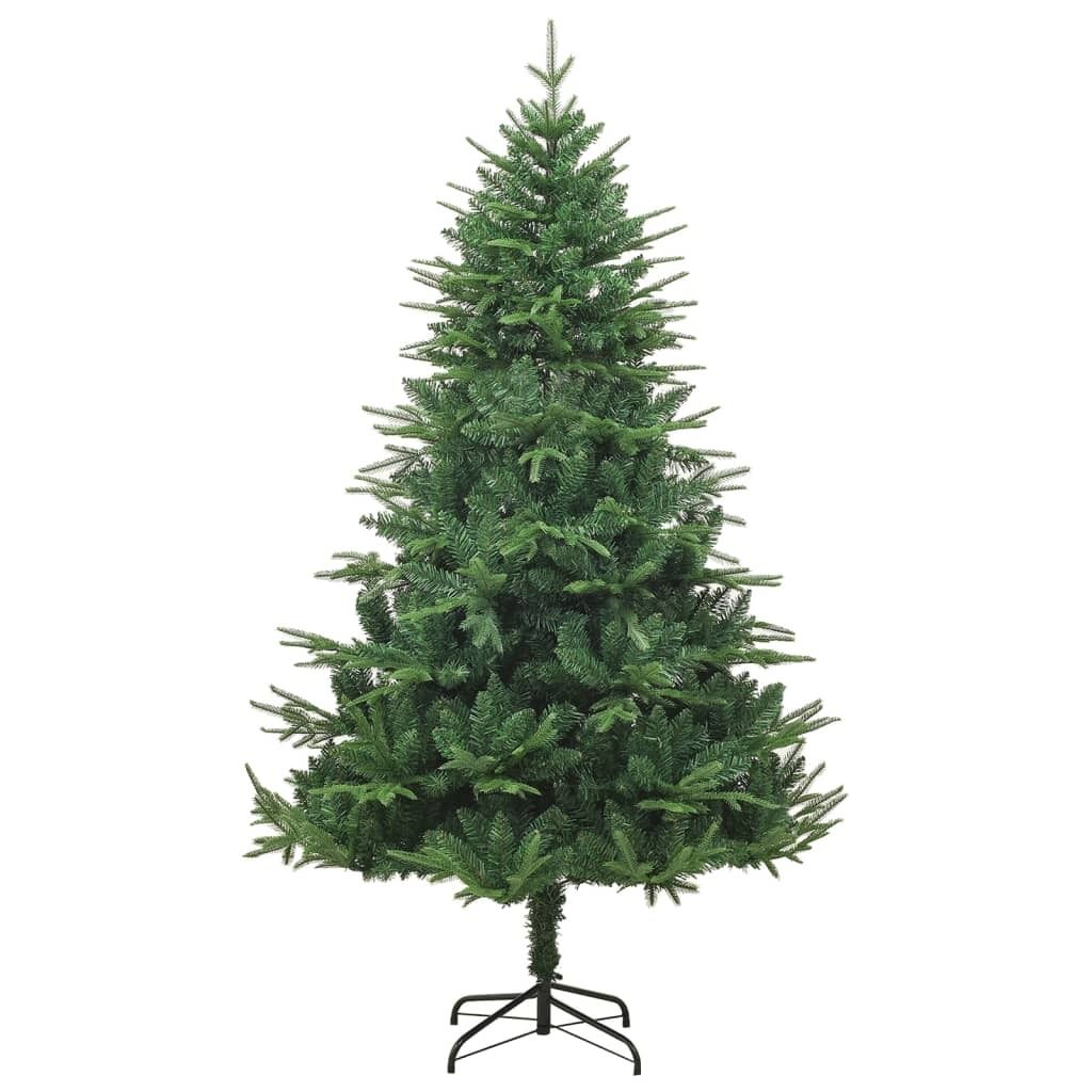 vidaXL Sztuczna choinka zielona 180 cm PVC PE Zdjęcie produktu 