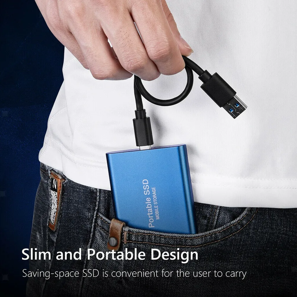 Melario Portable 2TB USB 3.0 Externe RH6317