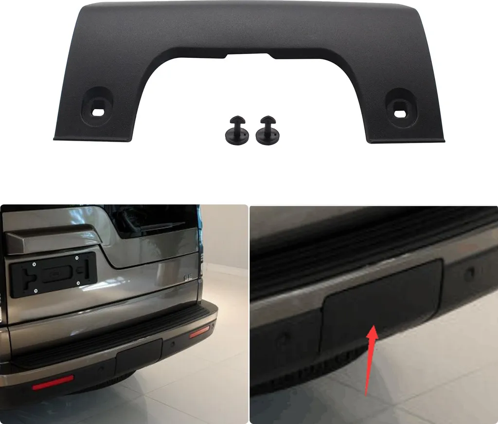 Attache de cache de remorquage arrière avec clips pour Discovery 3 et 4