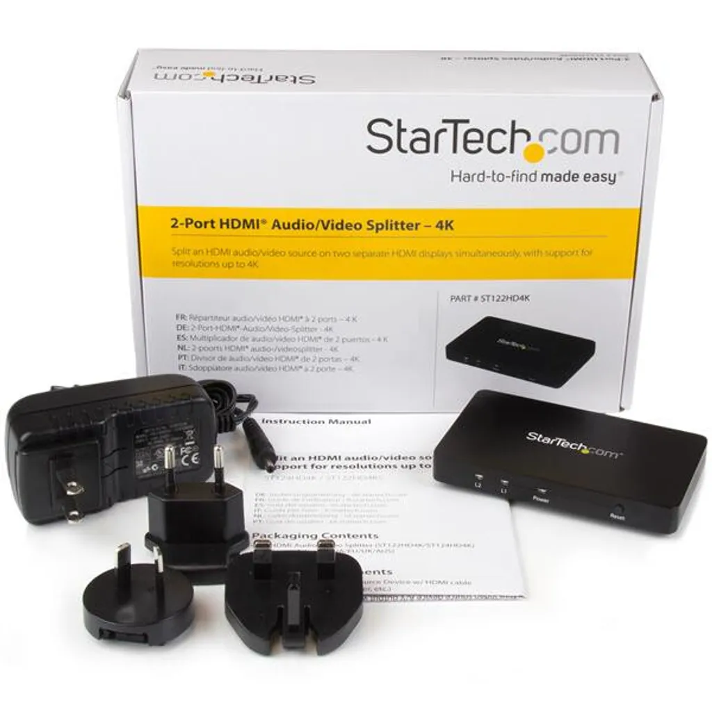 Comment brancher 2 écrans sur 1 port HDMI ? Solution séparateur 4K StarTech