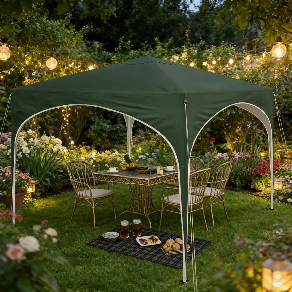 Abri de jardin pour réception et repas en plein air Gazebo de cour