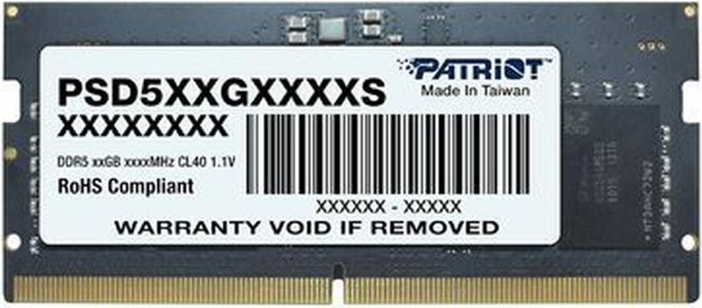 Paměťový modul Patriot Memory Signature PSD516G560081S 16 Obrázek produktu 